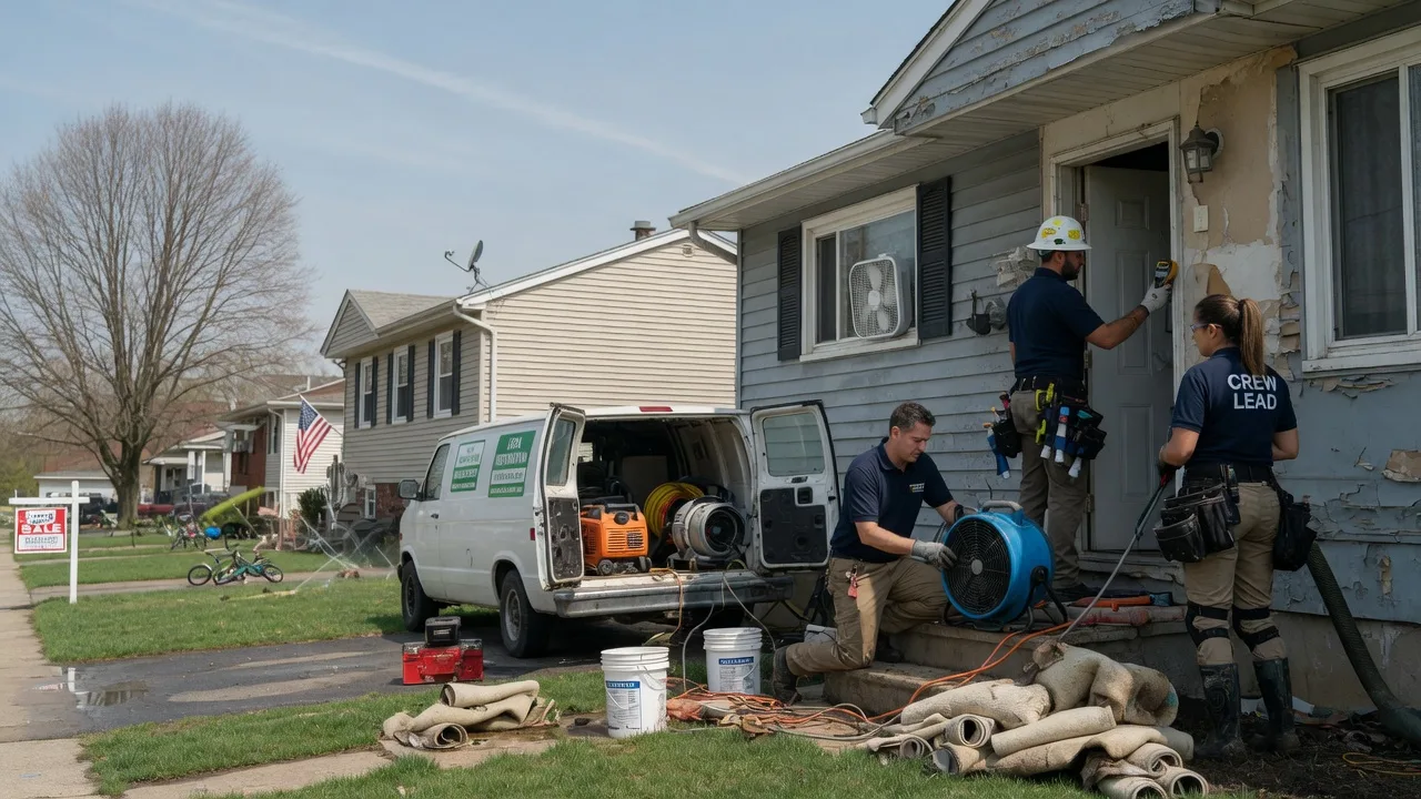 Flood Cleanup in Huntsville, MO near me